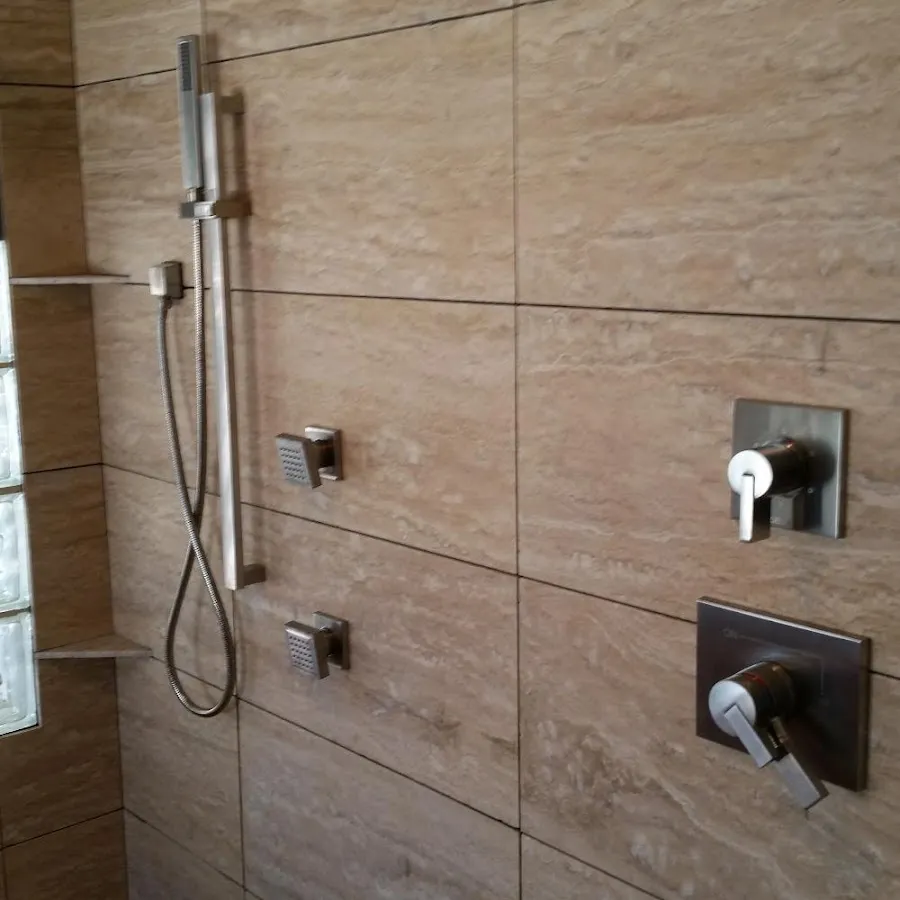 Shower fixture installation for Water Heater Replacement in Montclair